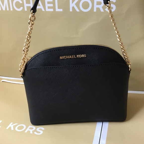 🌿Michael Kors Emmy Black Crossbody Bag NWT. - Picture 6 of 8